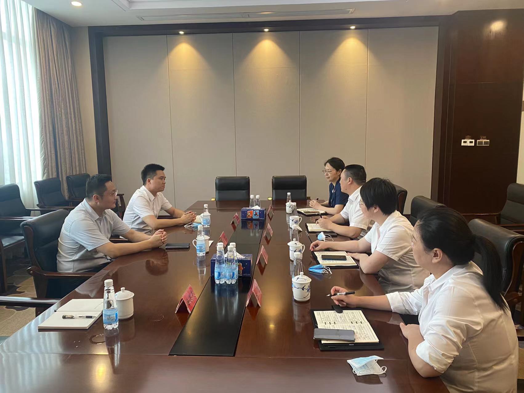省供銷新零售公司赴前湖酒店、贛勤集團 洽談合作事宜