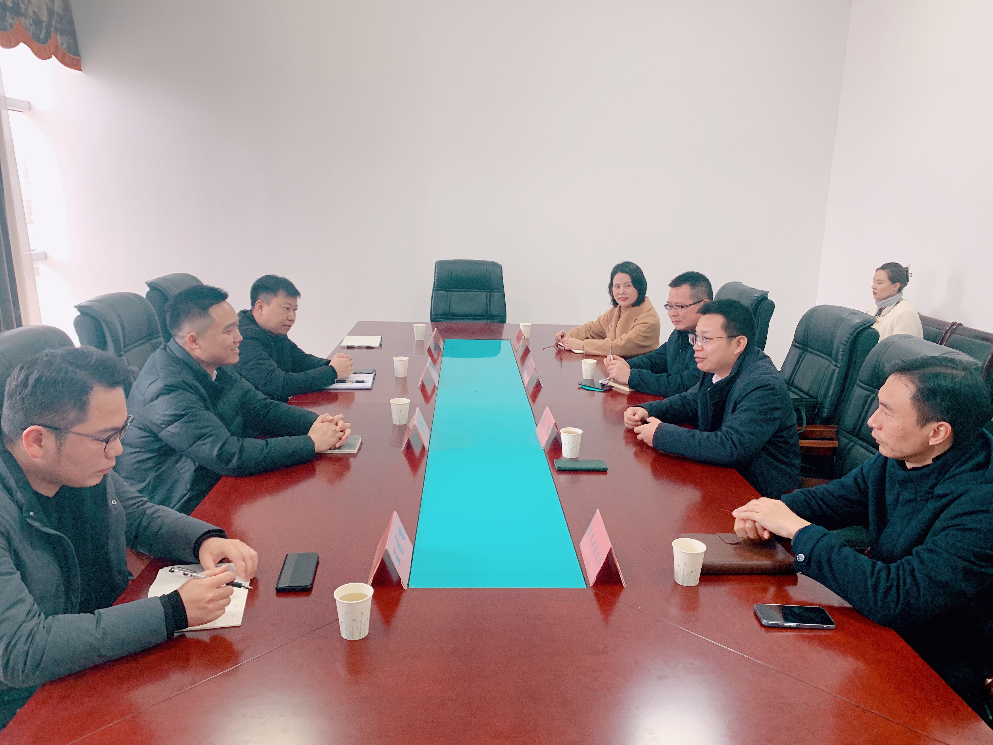 李柳萌一行赴萍鄉市安源區考察洽談項目