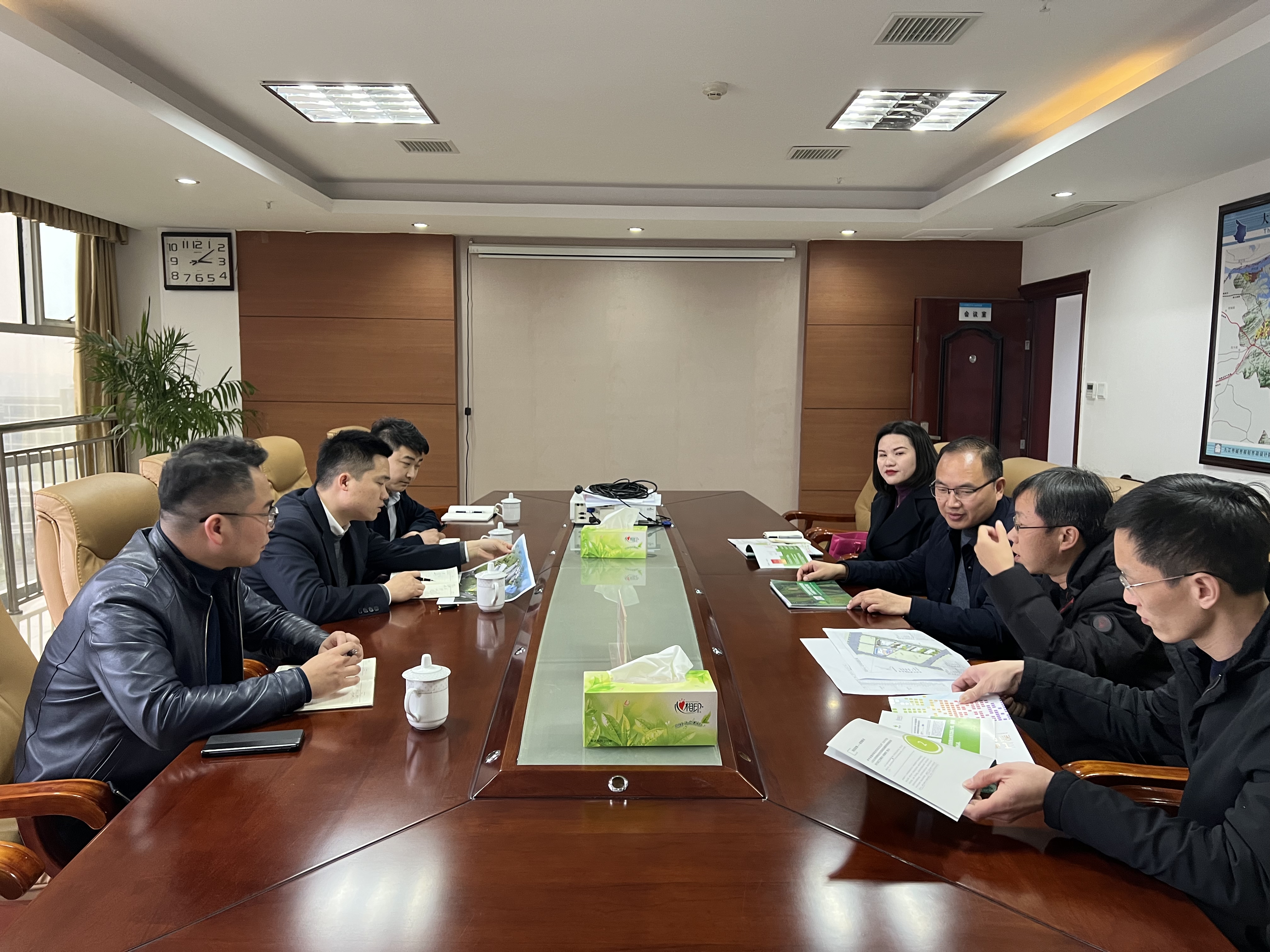 李柳萌一行赴九江市柴桑區(qū)考察調(diào)研